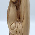 Hand Carved Nativity Statue of Joseph, Mary, and Baby Jesus - Mary and Joseph Figurines for Home - Zuluf