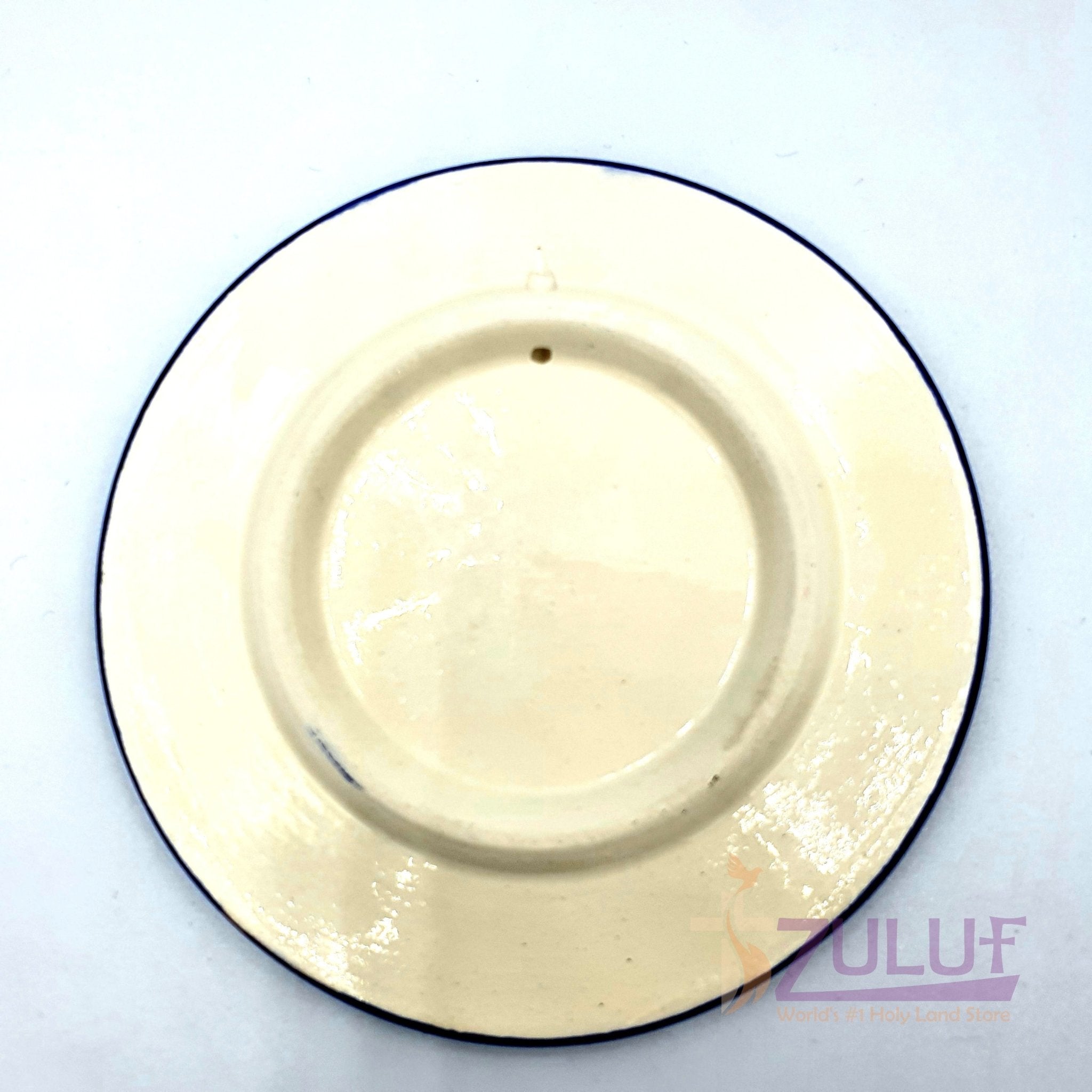 Hand Made Small Size Ceramic Plate by Zuluf 9cm / 3.5" - CER011 - Zuluf