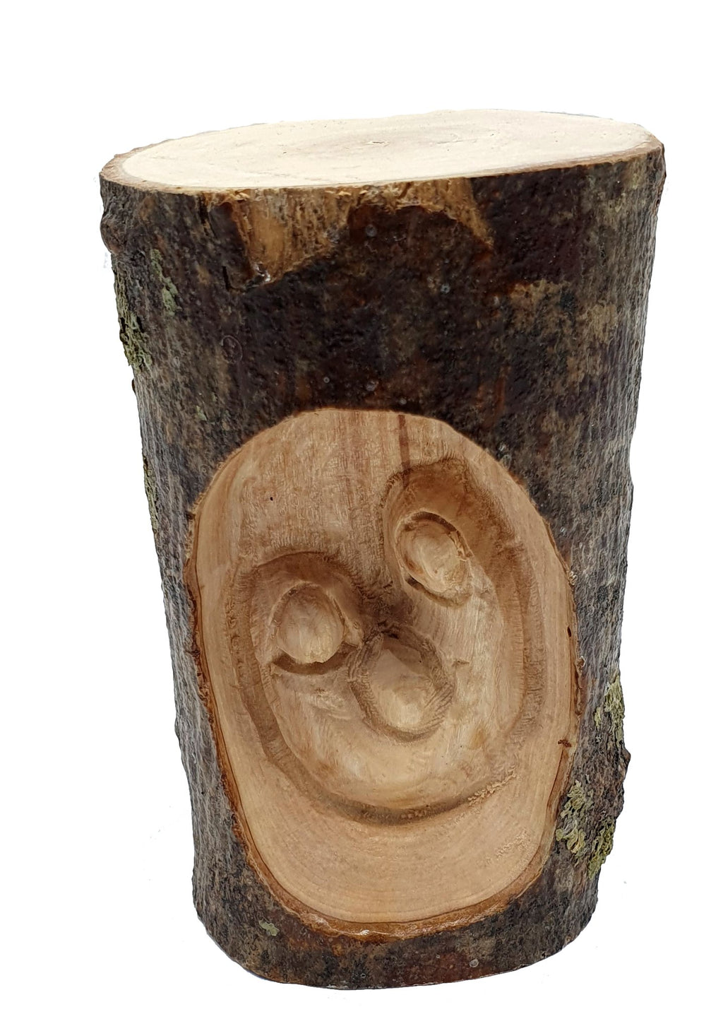 Holy Family' Carved inside a Natural Olive Wood Branch - 4.1 Inches - Olive Wood Holy Family Figurine from the Holy Land - Zuluf