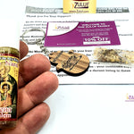 Holy Land Gift Set Anointing Oil With Jerusalem Cross Key Chain & Frankincense with Zuluf Certificate - Zuluf