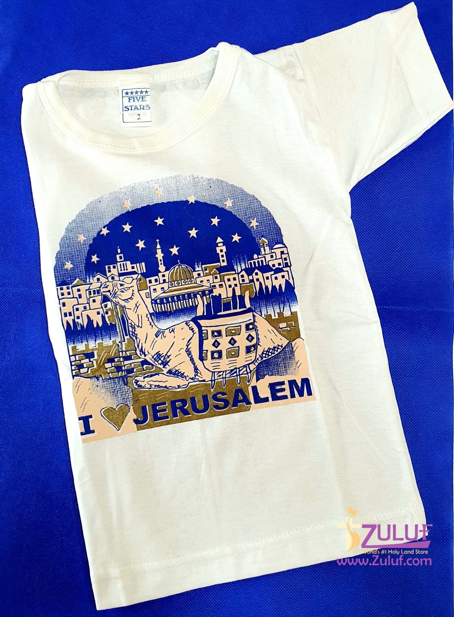 I love Jerusalem kids T.shirt TSH003 - Zuluf