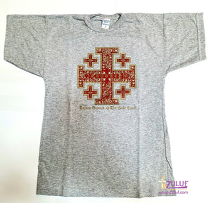 Jerusalem Cross Men T.shirt TSH010 - Zuluf