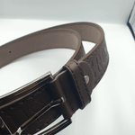 Jerusalem Industrial leather belt hand made HLG011 - Zuluf