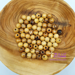 8mm Olive Wood Beads – Zuluf