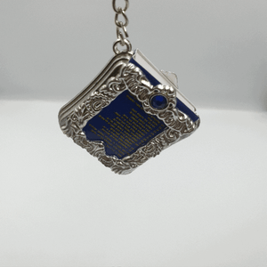 Jewish Torah in silver medal JUD013 - Zuluf