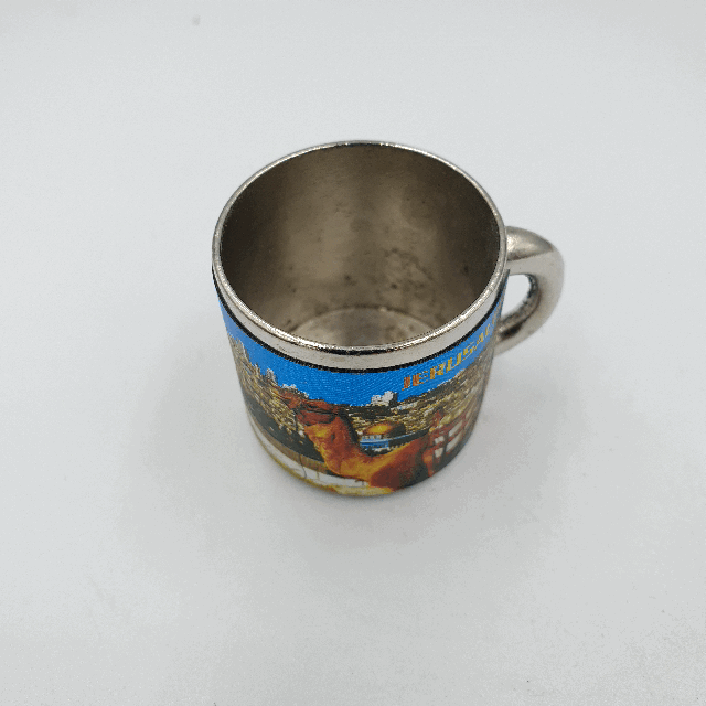 Metal Jerusalem Small Cup Magnet Camel Mag126 - Zuluf