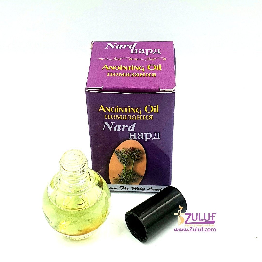 Nard Magdalena Anointing Oil Bottle Authentic Fragrance From Jerusalem by Zuluf Store NPER022 - Zuluf