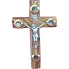 Olive Wood Catholic Cross with Elements - Zuluf