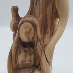 Olive Wood Nativity Figurine Made in the Holy Land - Unique Christmas Gift for Friends and Family - Zuluf