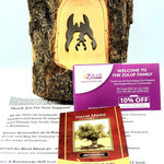 Olive Wood Natural Bark Décor Christmas Gift holy family Olive Wood Product with Zuluf Certificate - Zuluf