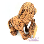 Olive Wood Small Lion and Sheep Handicraft - ANI005 - Zuluf