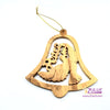 Peace Dove Olive Wood Ornament Hand Made - Zuluf ORN037 - Zuluf