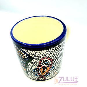 Small Holy Land Mug - Ceramic hand made cup holyland CER019 - Zuluf