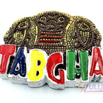 Tabgha 2 Fish And Bread Ceramic Magnets Mag091 - Zuluf