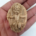 Zuluf Handcrafted Olive Wood Baby Jesus Statue - 2.5 Inches | Artisan Nativity Figurine for Spiritual Decor - Zuluf