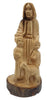 Zuluf Handcrafted Olive Wood Good Shepherd Statue - 8.5 Inches | Artisan Jesus Figurine for Spiritual Decor - Zuluf