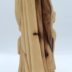 Zuluf Handcrafted Olive Wood Good Shepherd Statue - 8.5 Inches | Artisan Jesus Figurine for Spiritual Decor - Zuluf